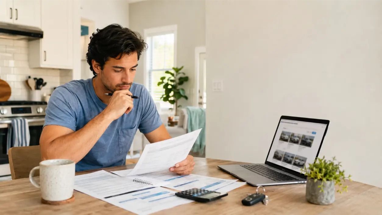 Learn how student loans and car buying fit together, including monthly budget tension, approval concerns, safer vehicle pricing, and questions to ask before financing.